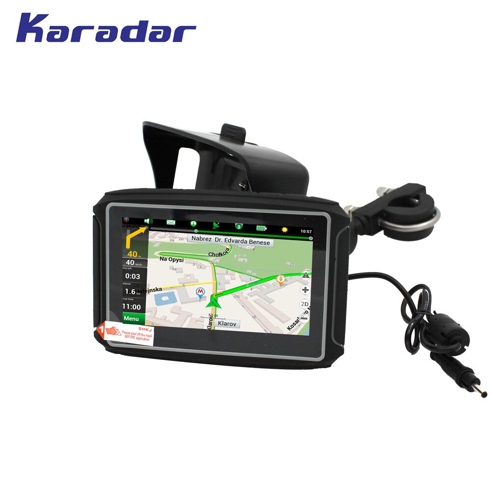 Karadar MT4302 GPS Wince  ׺ IPX7   Ʈ 4.3 ġ ġ ũ  Ȧ